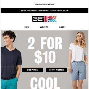 Shop Mix & Match 2 for $10 Cool Tees, Tanks, Tops + More