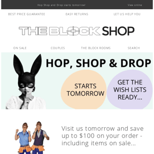 Easter Discount Codes Start TOMORROW