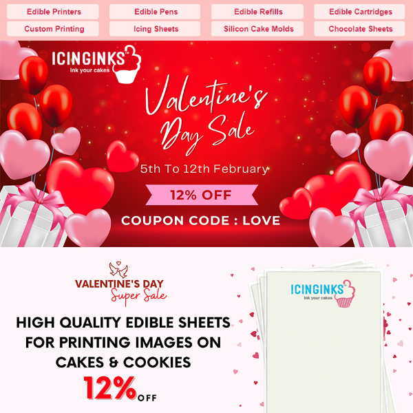 Hurry!! Valentine’s Day SALE Ends Tonight