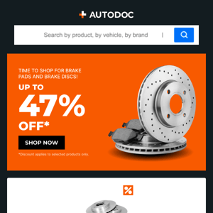  Your brakes keep you safe 🚗 Up to 47% off 