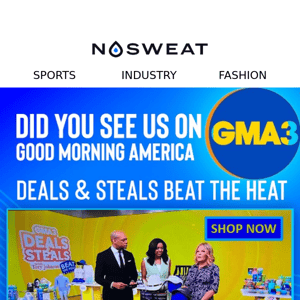 Did You Miss us on GMA | ABC?  Save 25% Now!