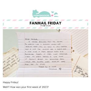 [Fanmail Friday] Behind the Scenes Small Biz Edition + FREE Jewelry Set! ⏳