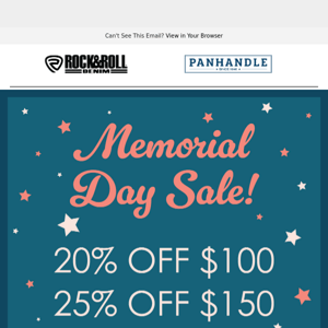 🇺🇲 Our Memorial Day Sale Continues!