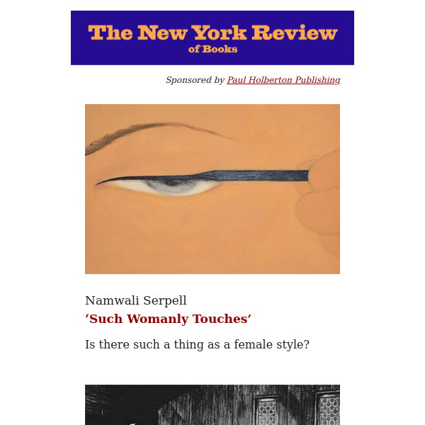 Such Womanly Touches', Namwali Serpell
