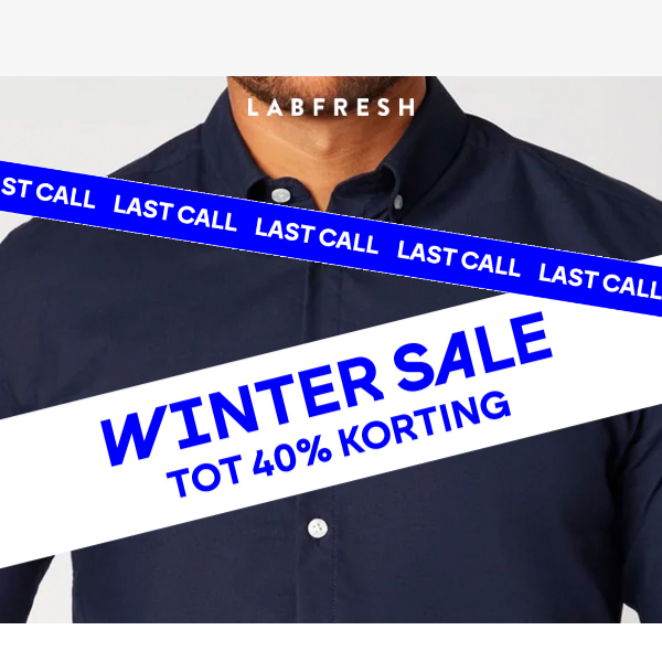 Laatste oproep om te winkelen tijdens de Winter Sale! ⏰