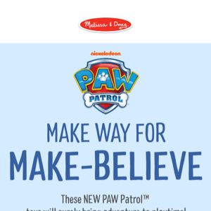 [NEW] PAW Patrol™ Toys They'll Love