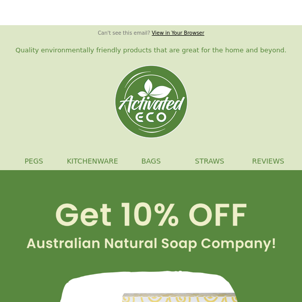 🧼 Australian Made Soap without the nasties + 10% OFF!