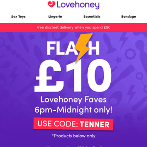 Toys for £10 ⚡ FLASH OFFER