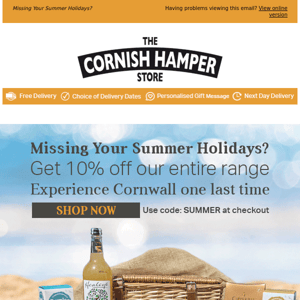Missing Your Summer Holidays?