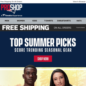 Summer's Most Wanted Patriots Gear