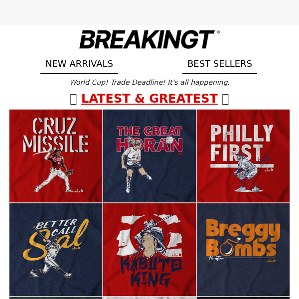 New Shirts for the World Cup, Trade Deadline & So Much More! 🚨
