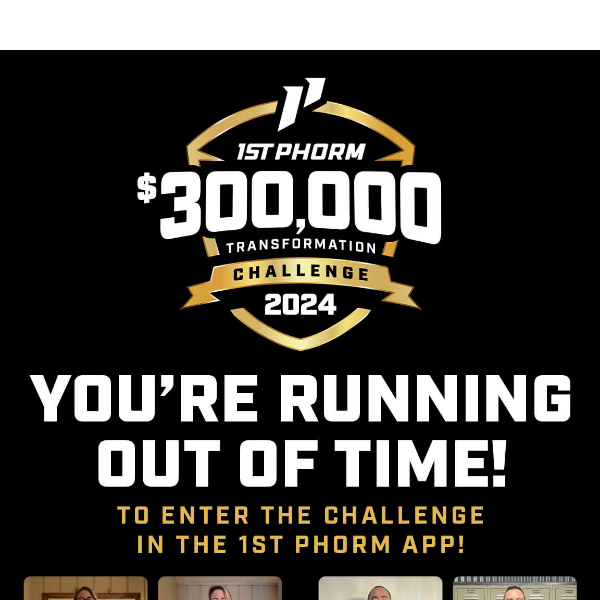 1st Phorm, what are you waiting for?