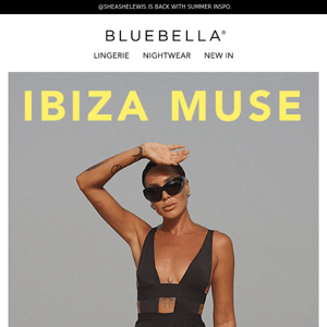 Nightwear-as-daywear Ibiza style ☀️🌴🌊