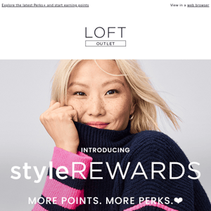 The styleREWARDS loyalty program is here!