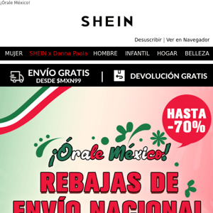 📢¡Hasta -70%! 🚚Rebajas de Envío Nacional