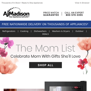 The Mom List - Shop Mother's Day Gifts for Every Type of Mom