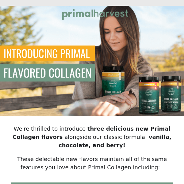 3 NEW Collagen Flavors Just Launched! 🚀