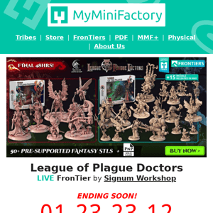 The fate of the Plague Doctors is in your hands…
