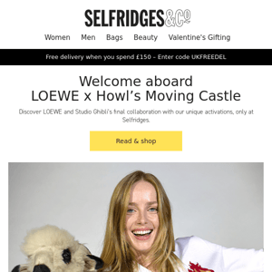 Exclusive: LOEWE x Howl’s Moving Castle has landed​