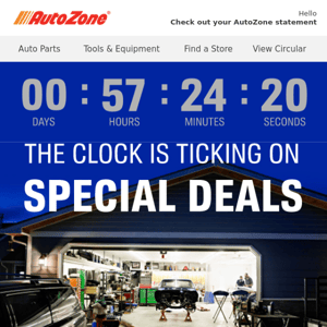 Deals are expiring soon!