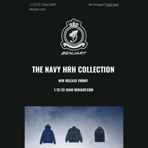 Classics Never Die! Navy HRH Collection