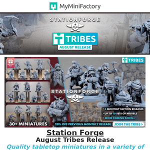 Station Forge unveils their August release... 💥