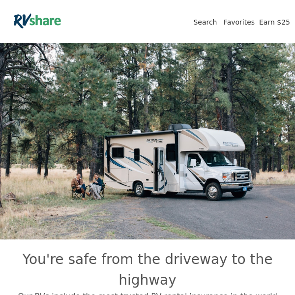 You're Covered with RVshare!