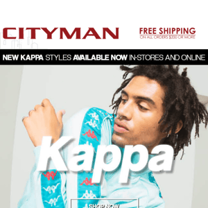 Embrace authenticity with Kappa!