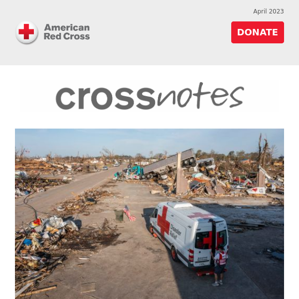 Storm Updates and Other News from the American Red Cross