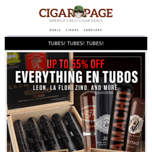 Down the Tubes… premium tubos hit sale rack