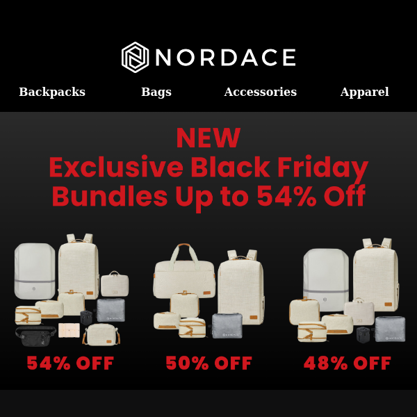 NEW Exclusive Black Friday Bundles Up to 50% Off