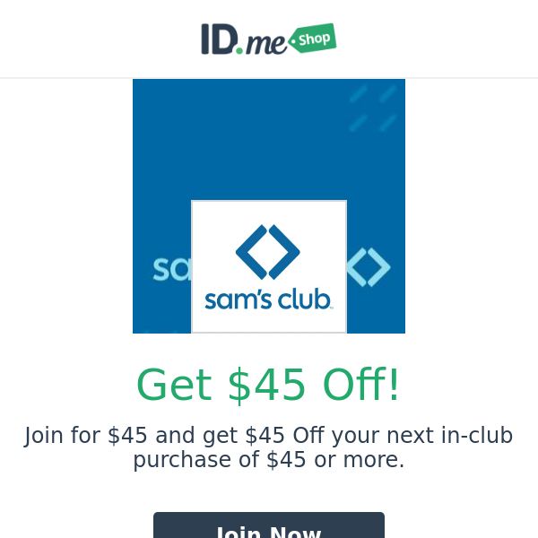 Exclusive Offer From Sam's Club