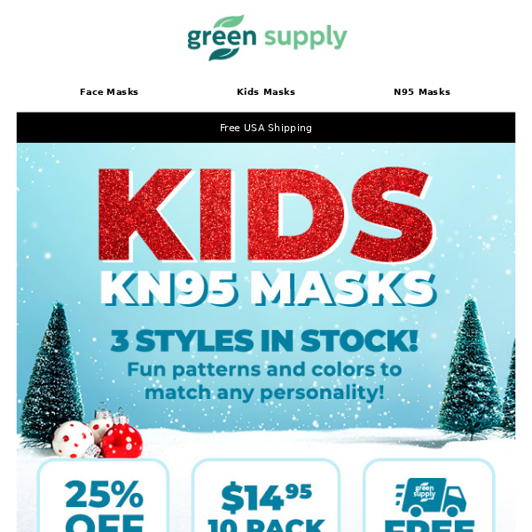 😷Kids KN95 Masks - 85 Unique Masks To Choose From!