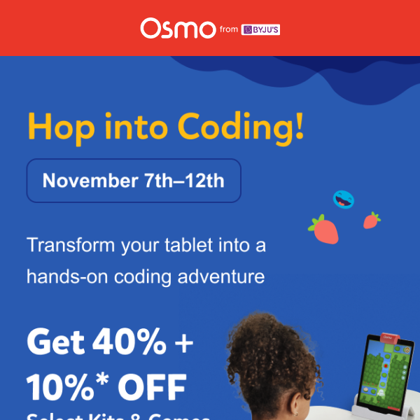 🥳 Pay 50% of the regular price during our Coding Sale! 👨‍💻