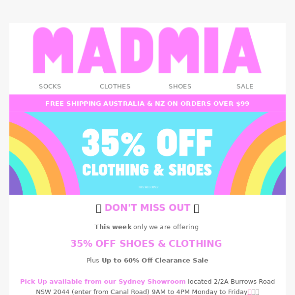35% Off Clothing & Shoes😱👗👟