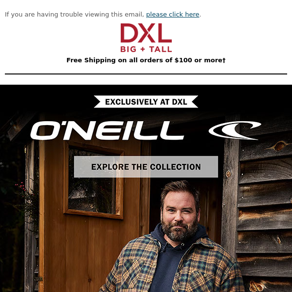 Weekly Brand Edition: New + Exclusive O'NEILL.