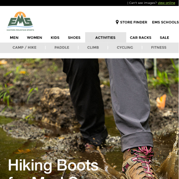 Hiking Boots for Mud Season ⛅