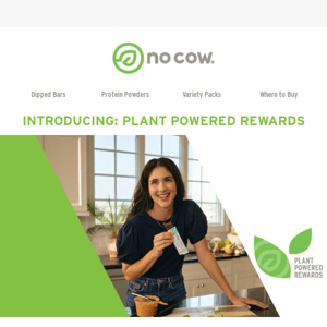 Introducing: PLANT POWERED REWARDS 🌱 💪