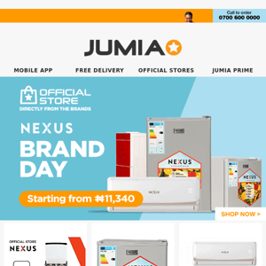 Nexus Brand Day is Live! Deals From ₦11,340… Hurry