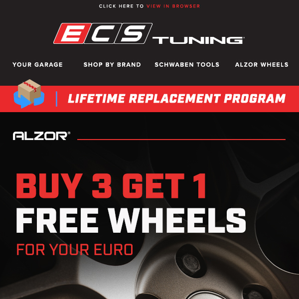 Buy 3 Get 1 Free Alzor Wheels - Wheel Wednesday!