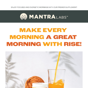 Elevate Your Day with Rise!