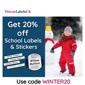 20% Off with Code WINTER20