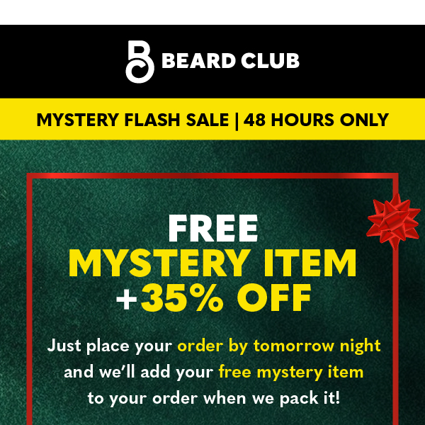 Free Mystery Gift!