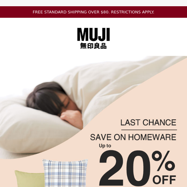 Hurry, 20% OFF Storage, Bedding, & More Ends Tonight!