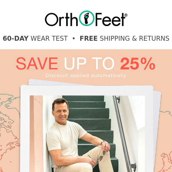 Travel easy & comfortably in orthotic shoes