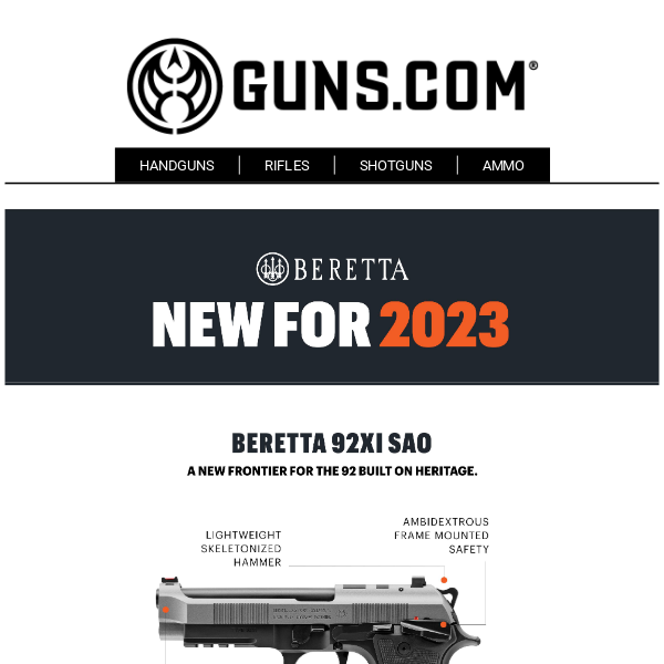 The New Frontier - Brought To You By Beretta.