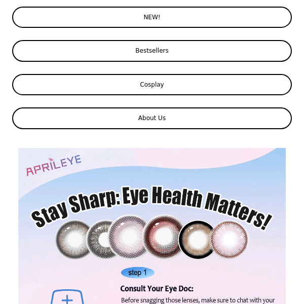✨👀 AprilEYE Safely: The Scoop on Cosmetic Contact Lenses!