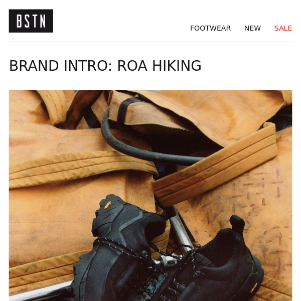 Outdoor-ready mit ROA Hiking