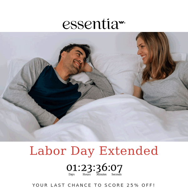 Better Late than Never . Extended Labor Day Sale Ends Monday!