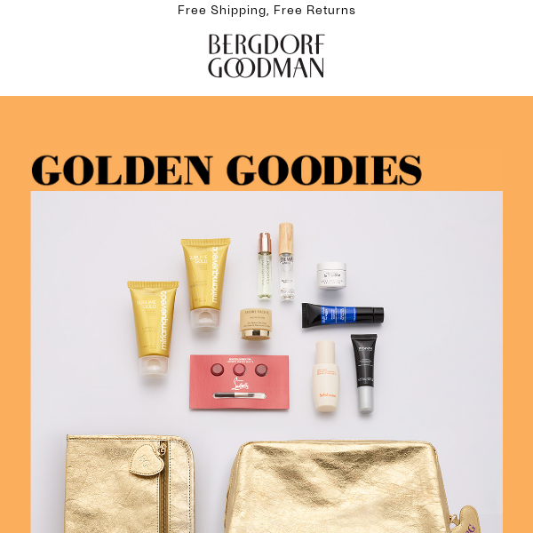 Bergdorf Goodman Cosmetic Bags